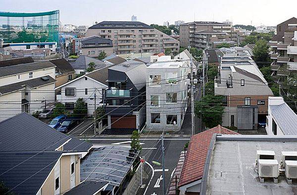 Токийский дом в стиле минимализм