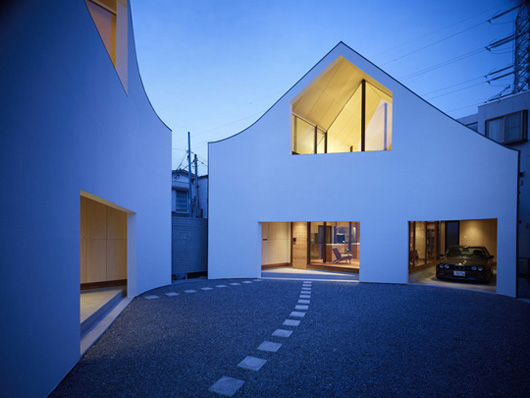 Двухэтажный дом по проекту Акио Накаса