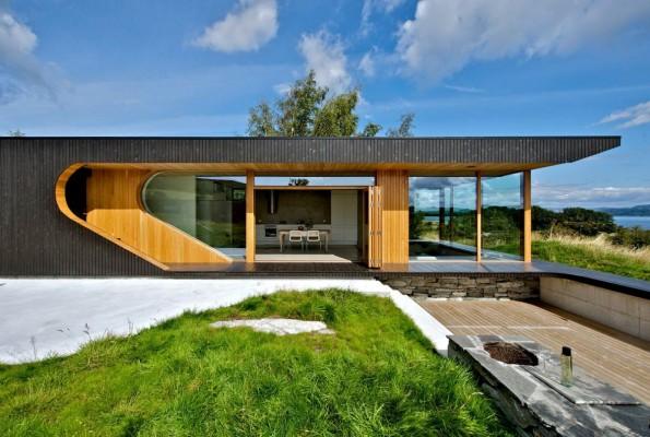 частный норвежский дом «Dalene Cabin» по проекту Tommie Wilhelmsen