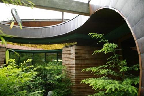частный лесной дом из натуральных материалов