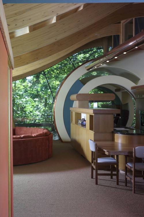 деревянный дом из натуральных материалов по проекту Robert Harvey Oshatz Architects