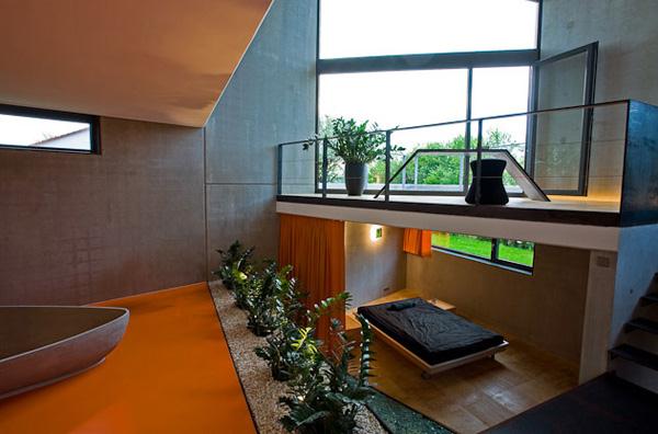 Престижный дом из бетона в современном германском стиле фото 1
