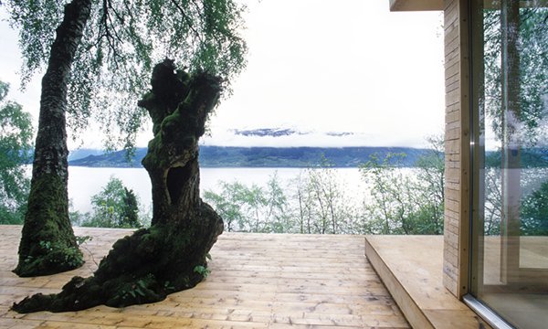 деревянный дом на Озере
