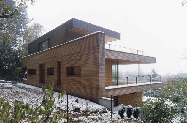 загородный дом в коттеджном стиле по проекту k_m architektur